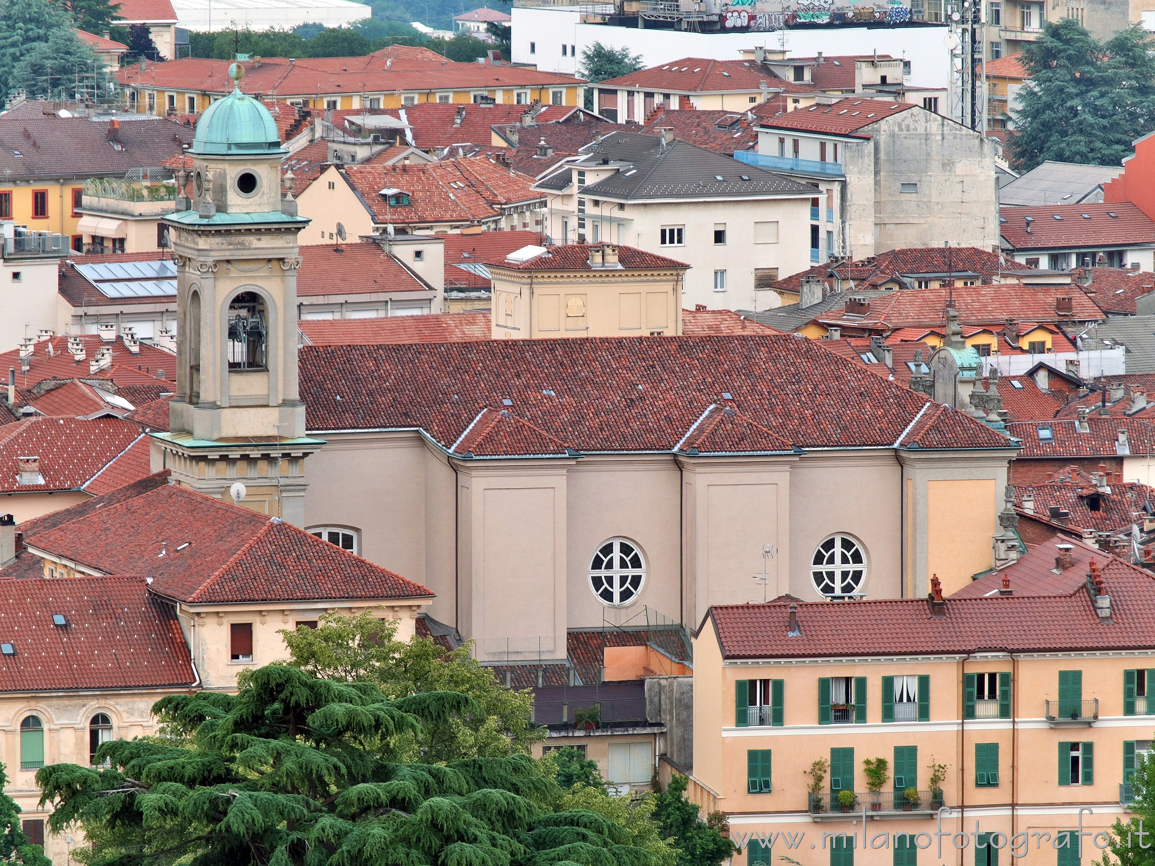 Biella (Italy) - Church of San Filippo Neri seen from the Piazzo